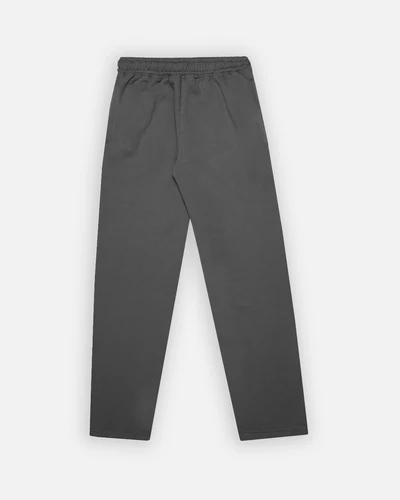 Open Bottom Sweatpants Charcoal