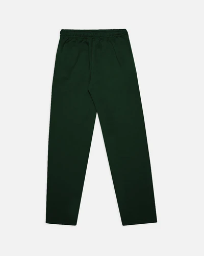 Open Bottom Sweatpants Forest Green