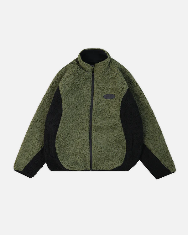 Sherpa Full Zip Olive