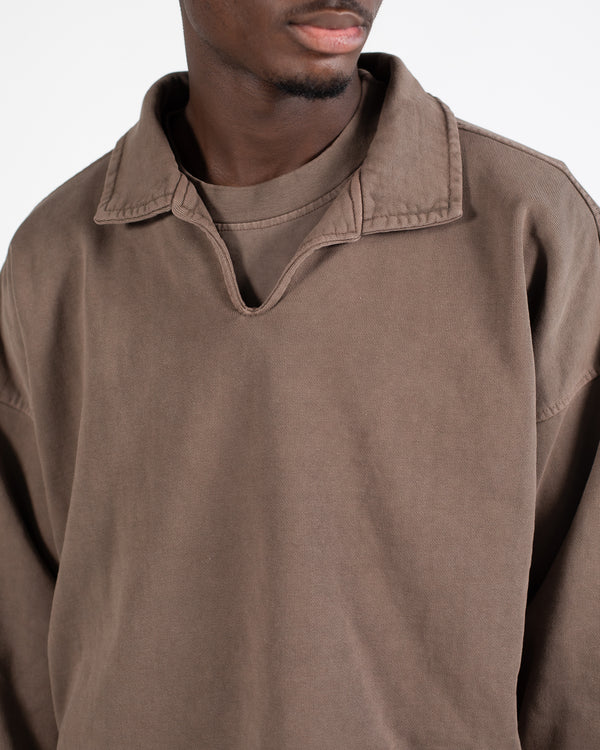 Collard Sweater Vintage Brown