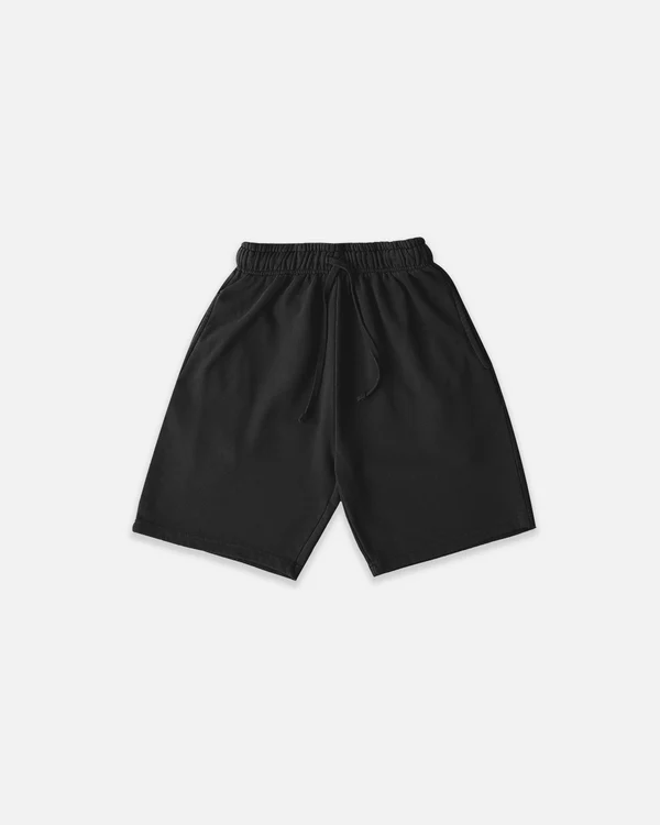 Cotton Shorts Vintage Black